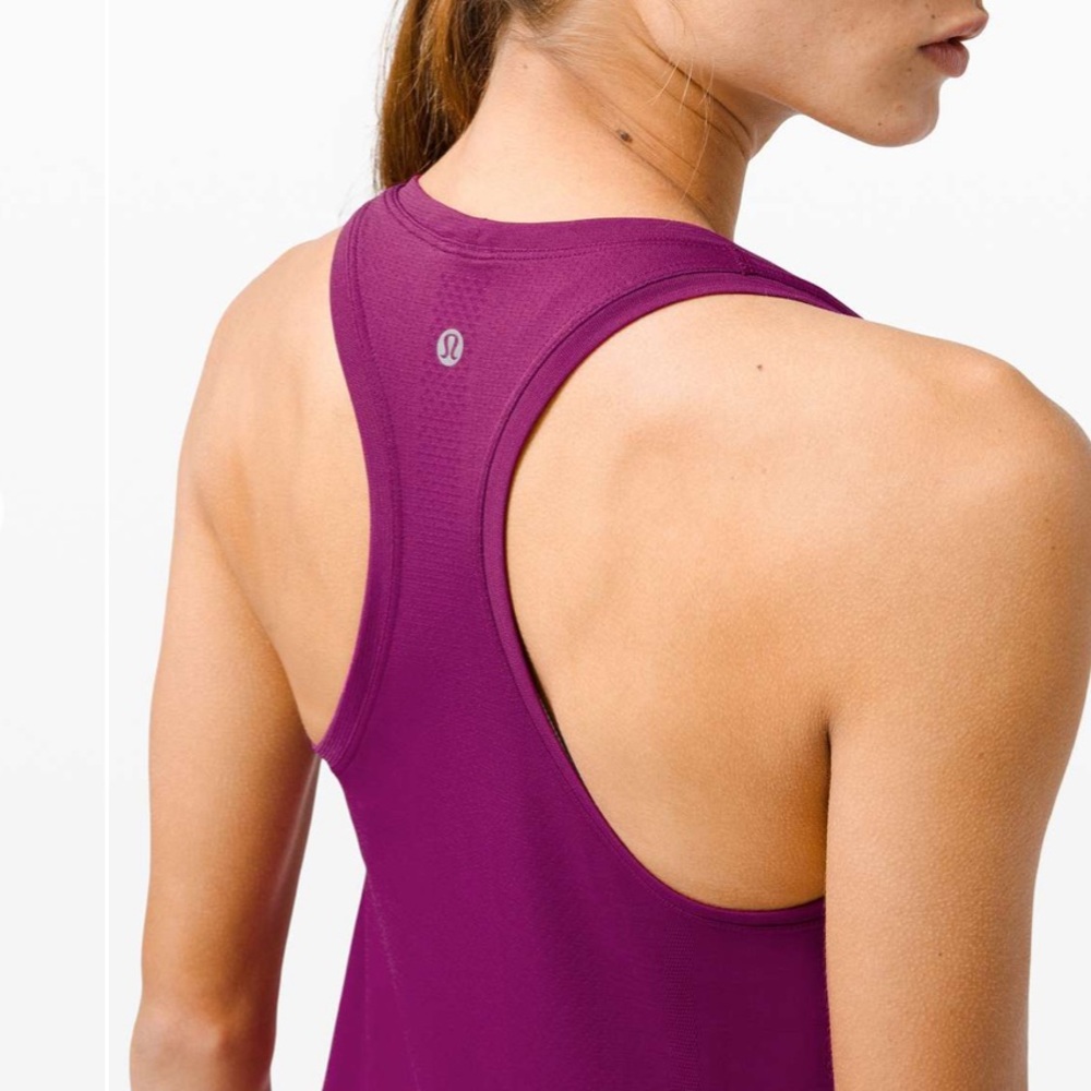 Lululemon Deep Fuchsia Racerback Tank - Picture 2 of 5